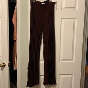Zara pleated pant